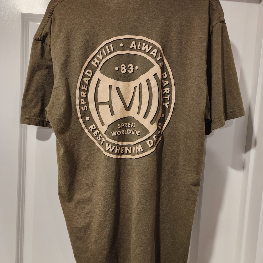 Men's Khaki Graphic Tee